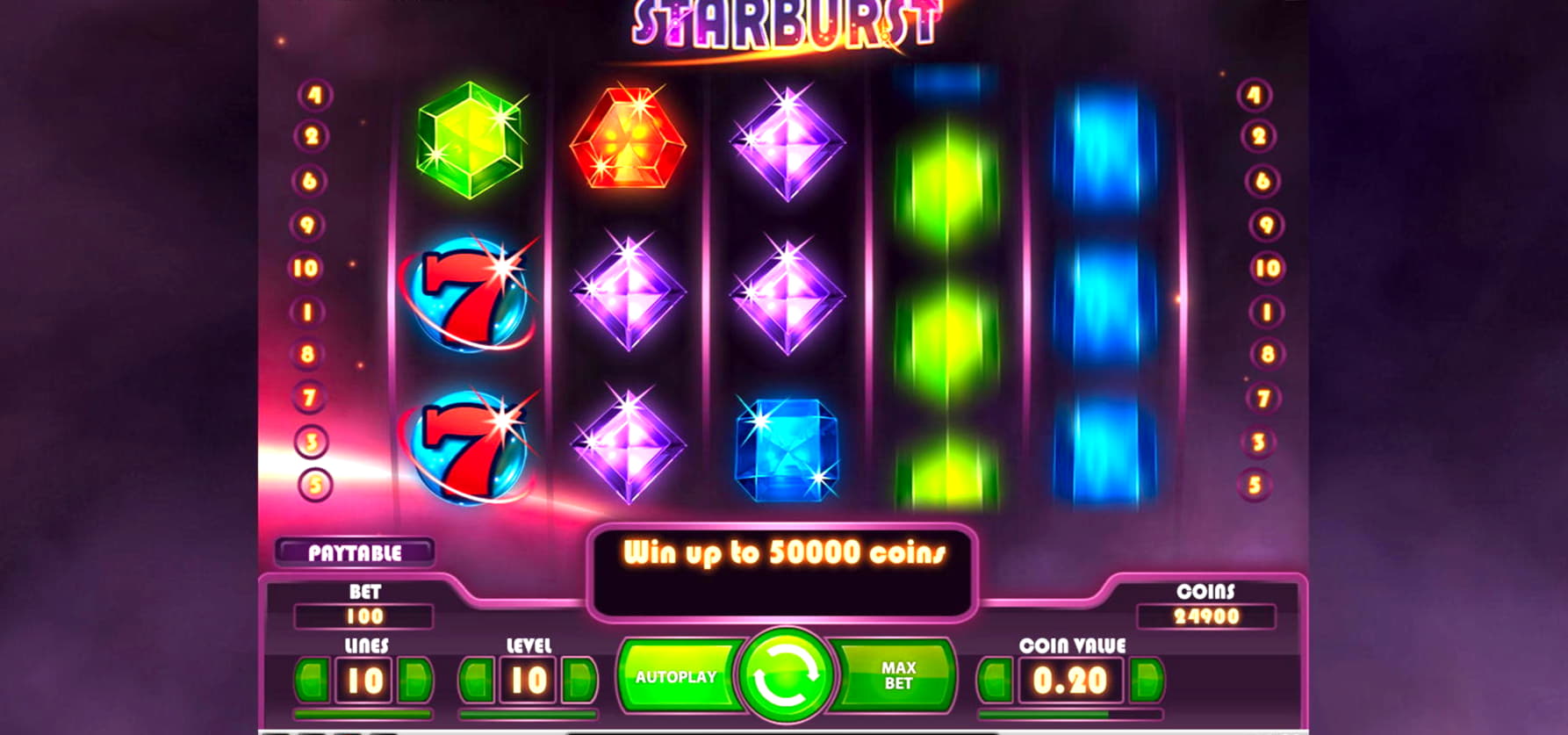185 Free Spins right now at Sloty Casino