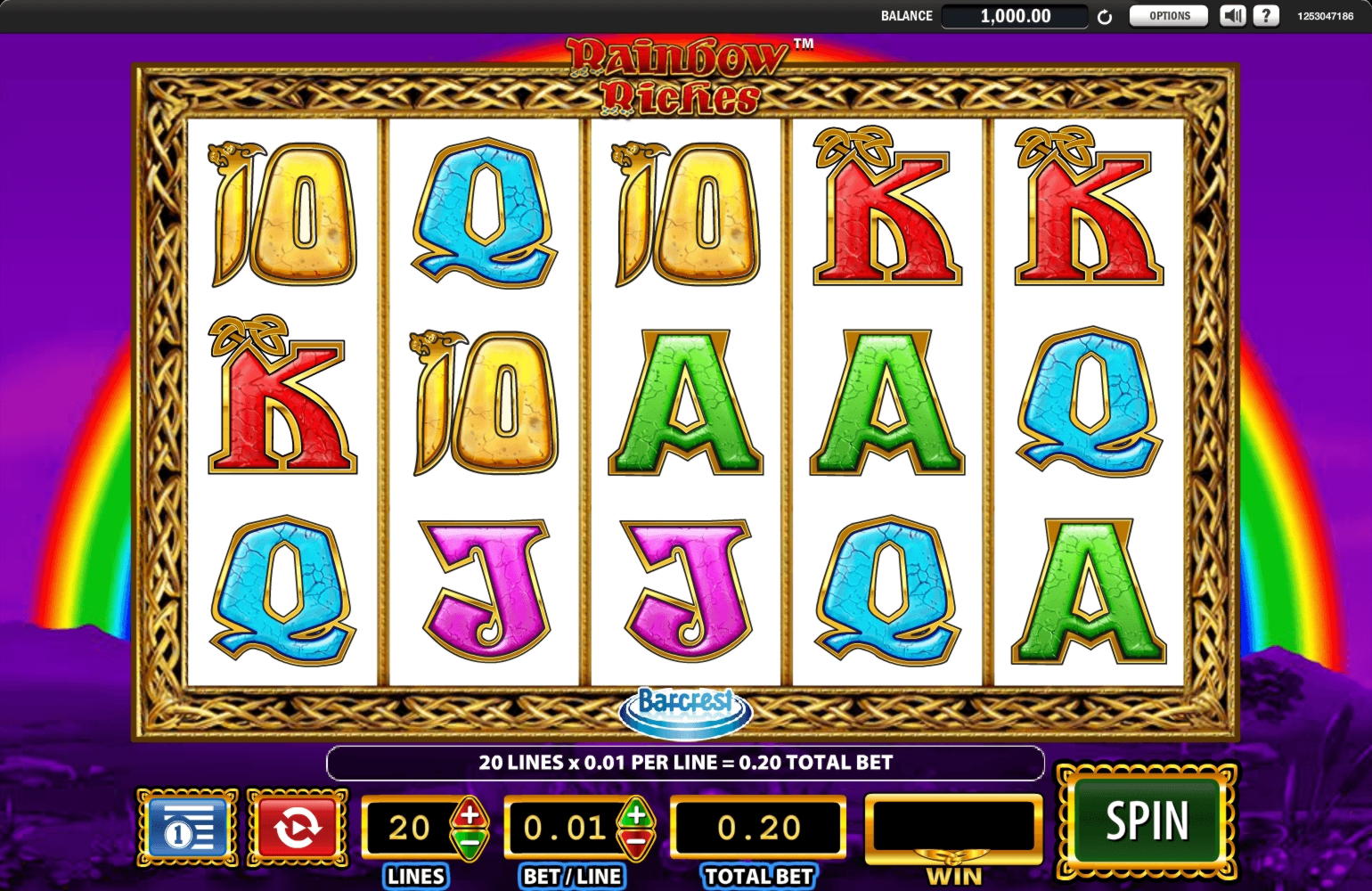 €4850 no deposit casino bonus at Royal Panda Casino