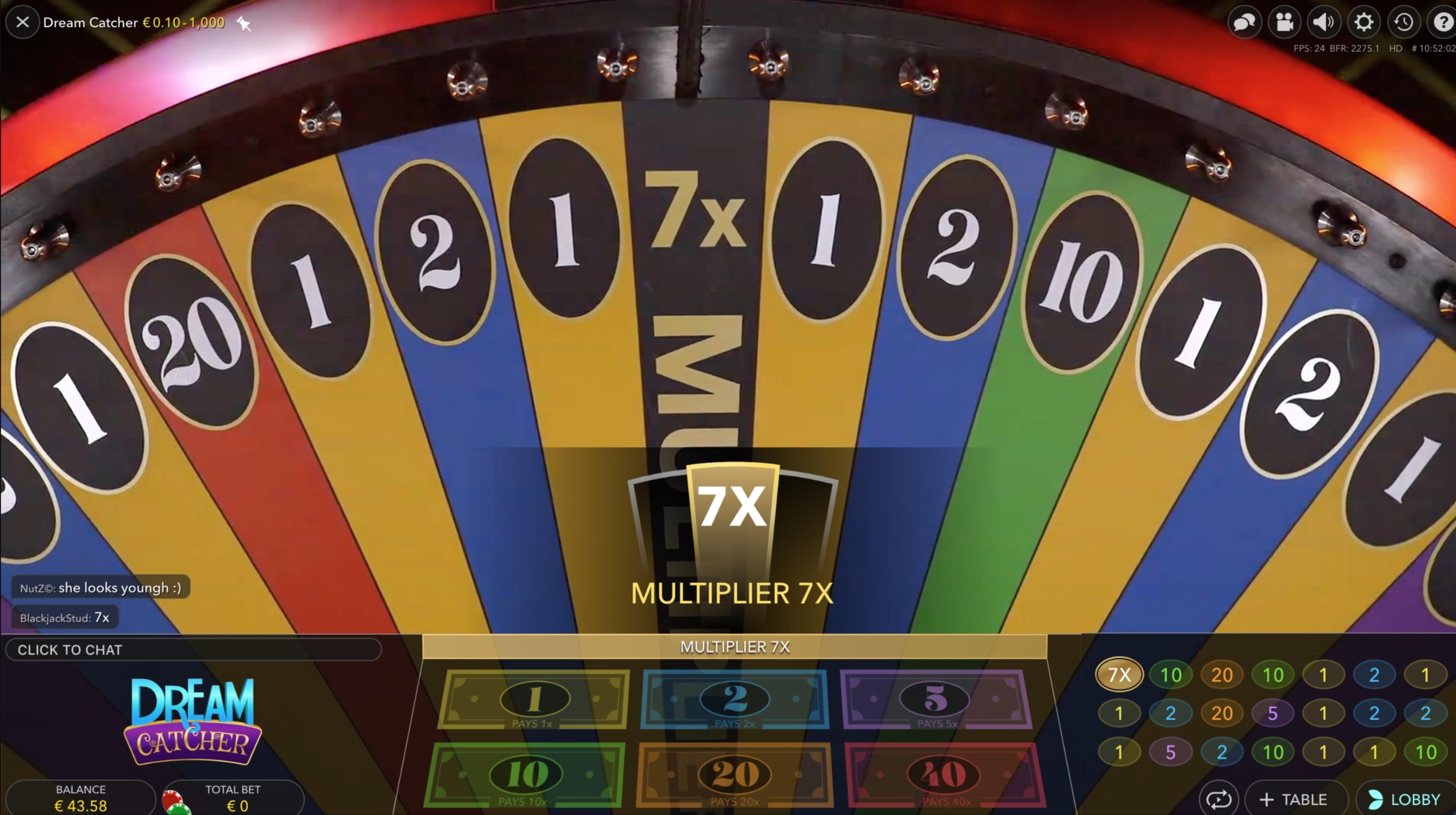 25 free spins no deposit at Betway Casino