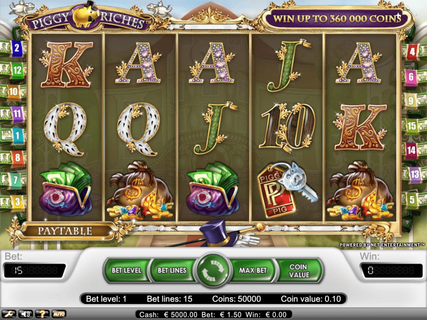 70 Free Spins no deposit at Spinrider Casino