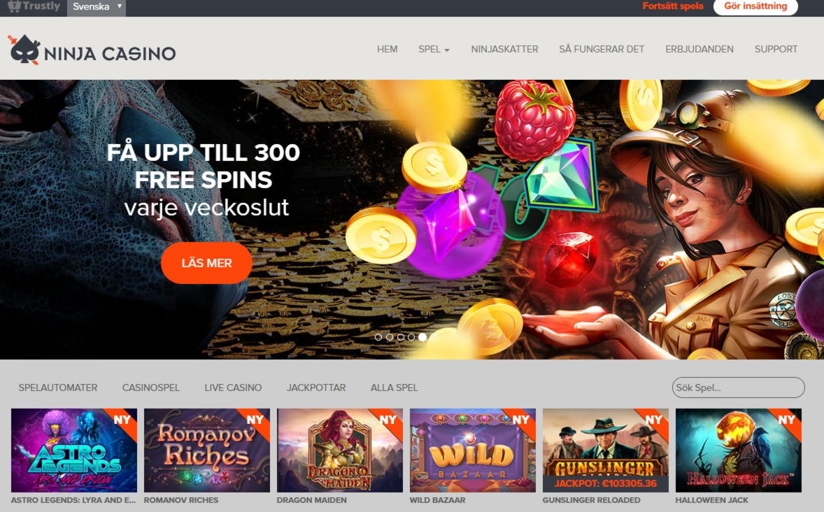 45 Free spins no deposit at Casino Luck