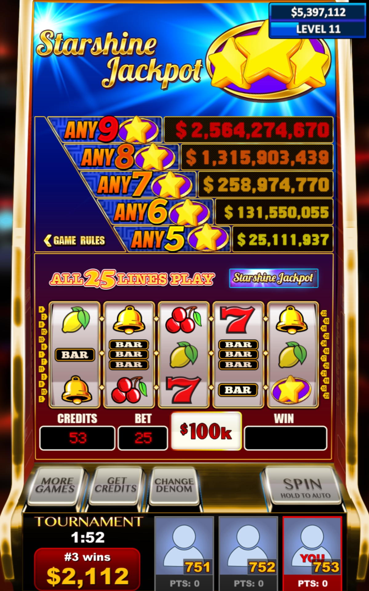 111 Loyal Free Spins! at Big Jackpot Casino