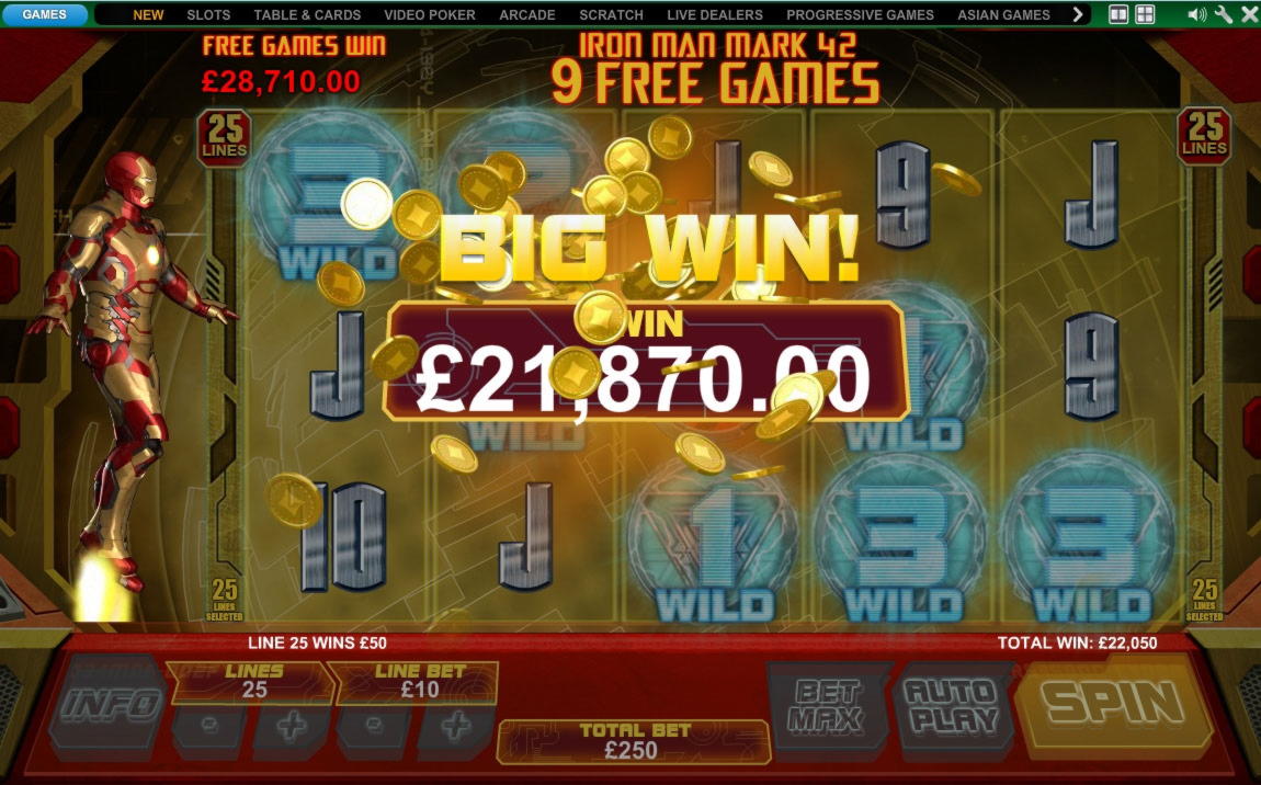 £140 Free chip at Betway Casino