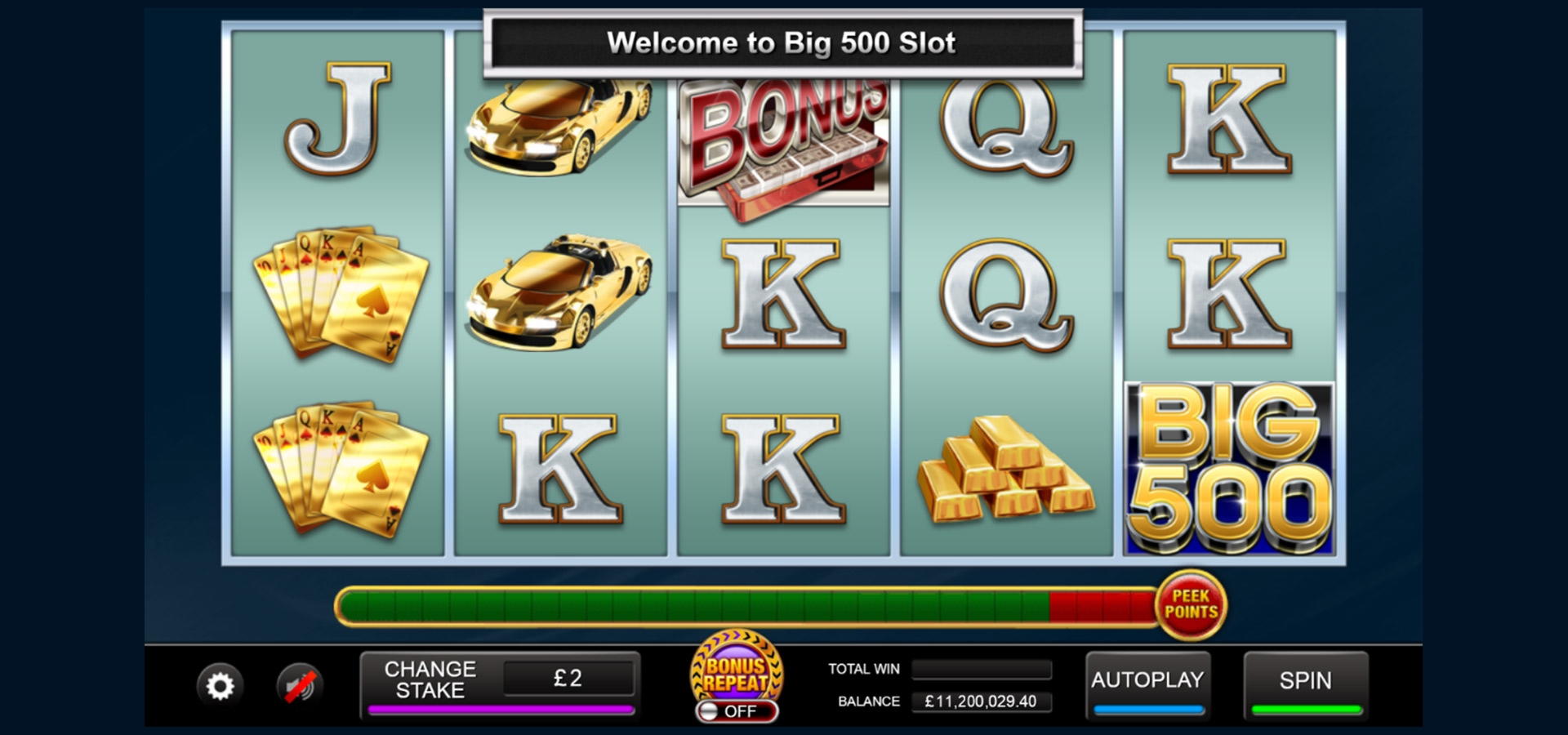 $650 Casino Chip at BGO Casino