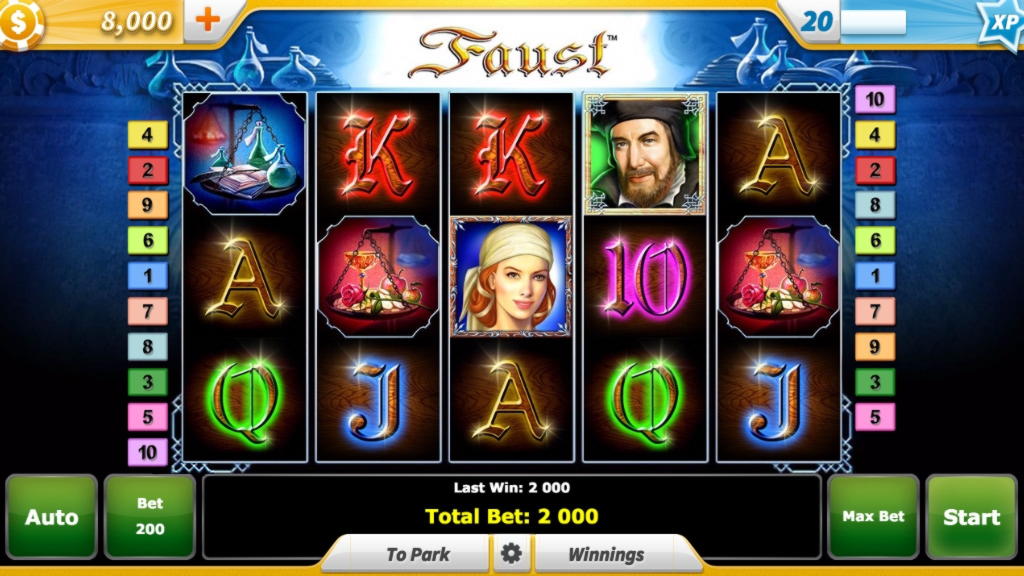 200% Casino match bonus at Rizk Casino