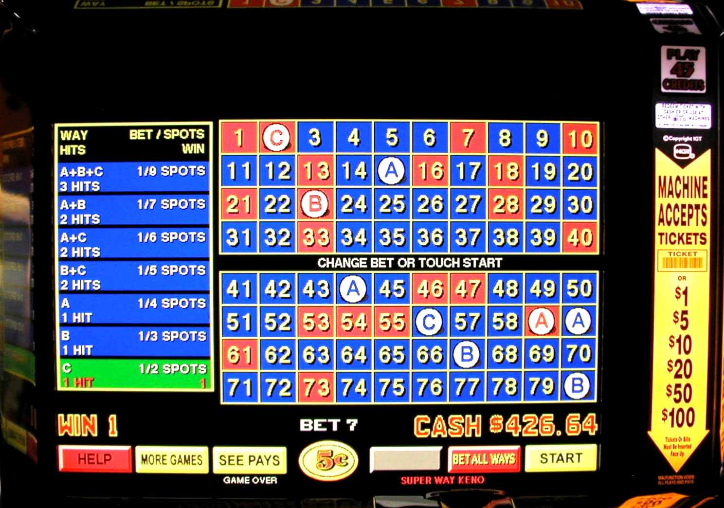 545% Casino match bonus at Energy Casino