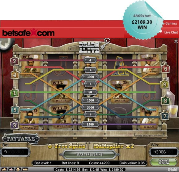 €335 free chip casino at Guts Casino