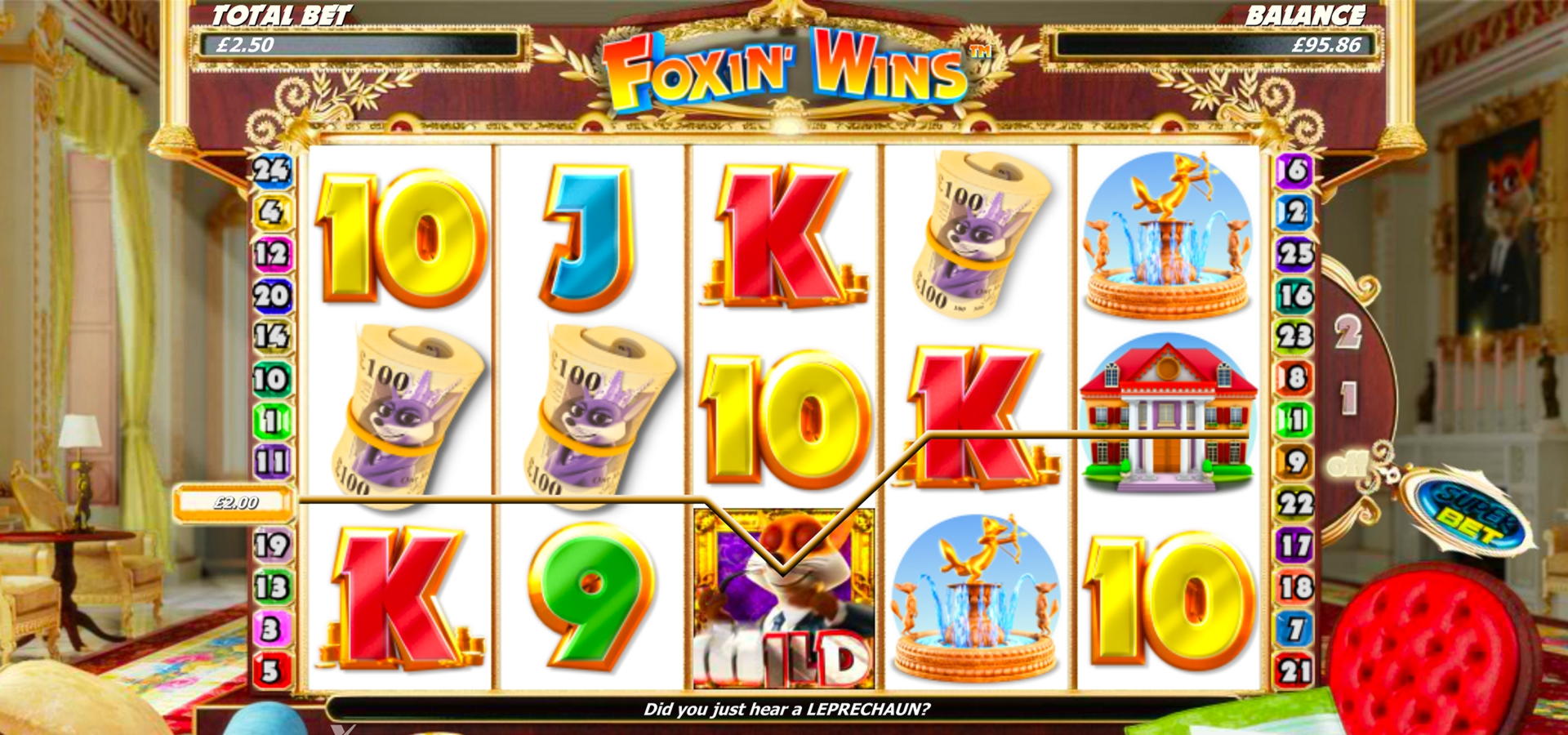 170 Free spins at Casino Luck