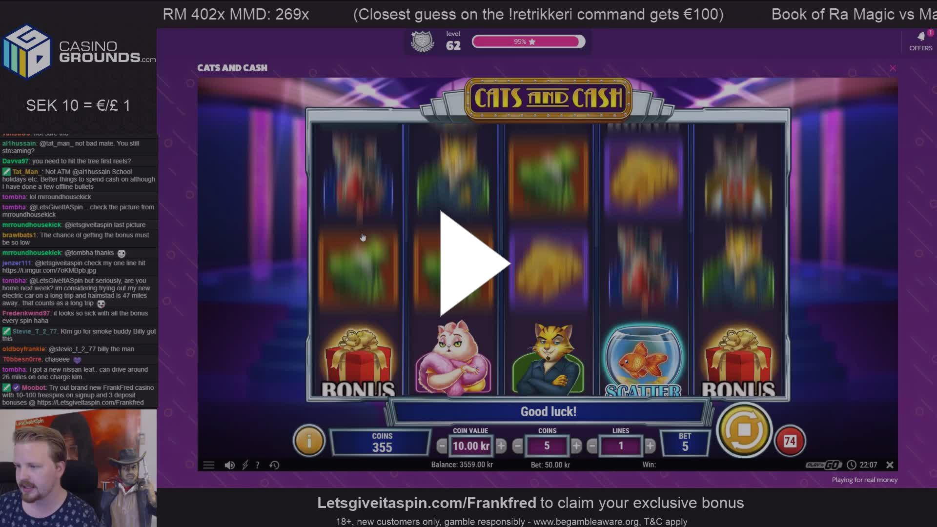 515% No Rules Bonus! at Buran Casino