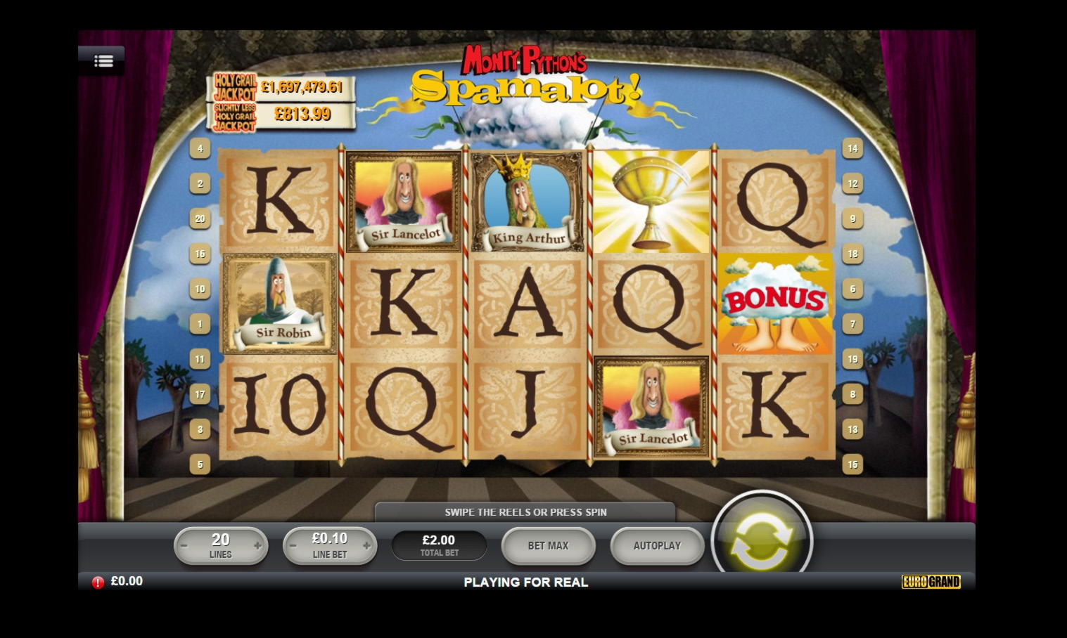 44 free spins no deposit casino at Leo Vegas Casino