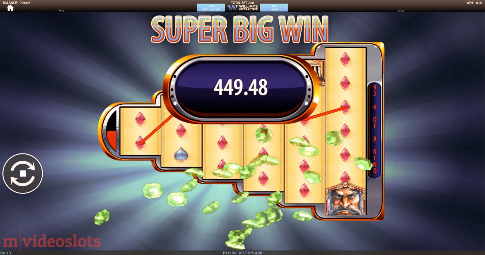120 Free Spins right now at Dunder Casino