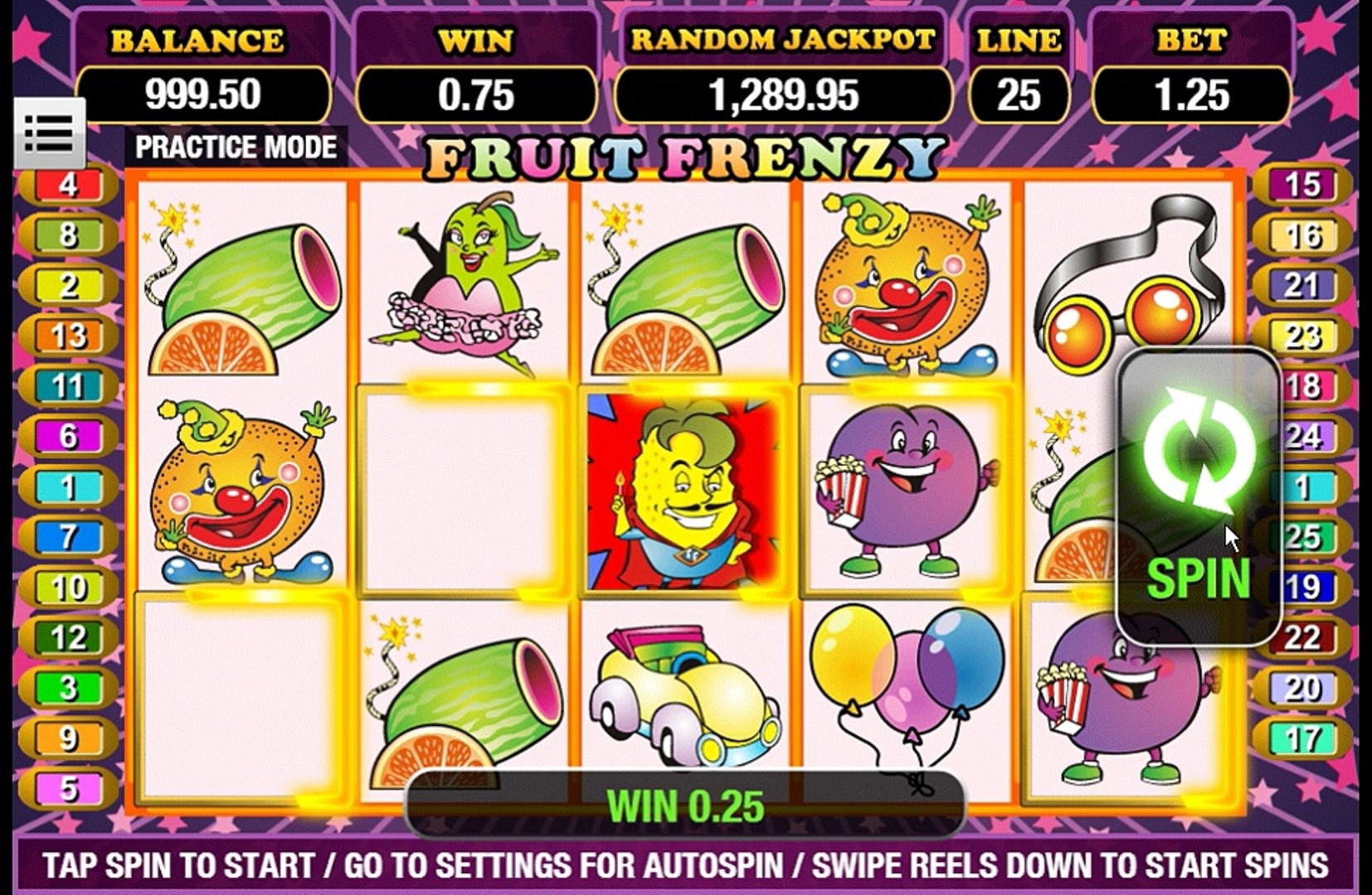 95 Free spins at Genesis Casino
