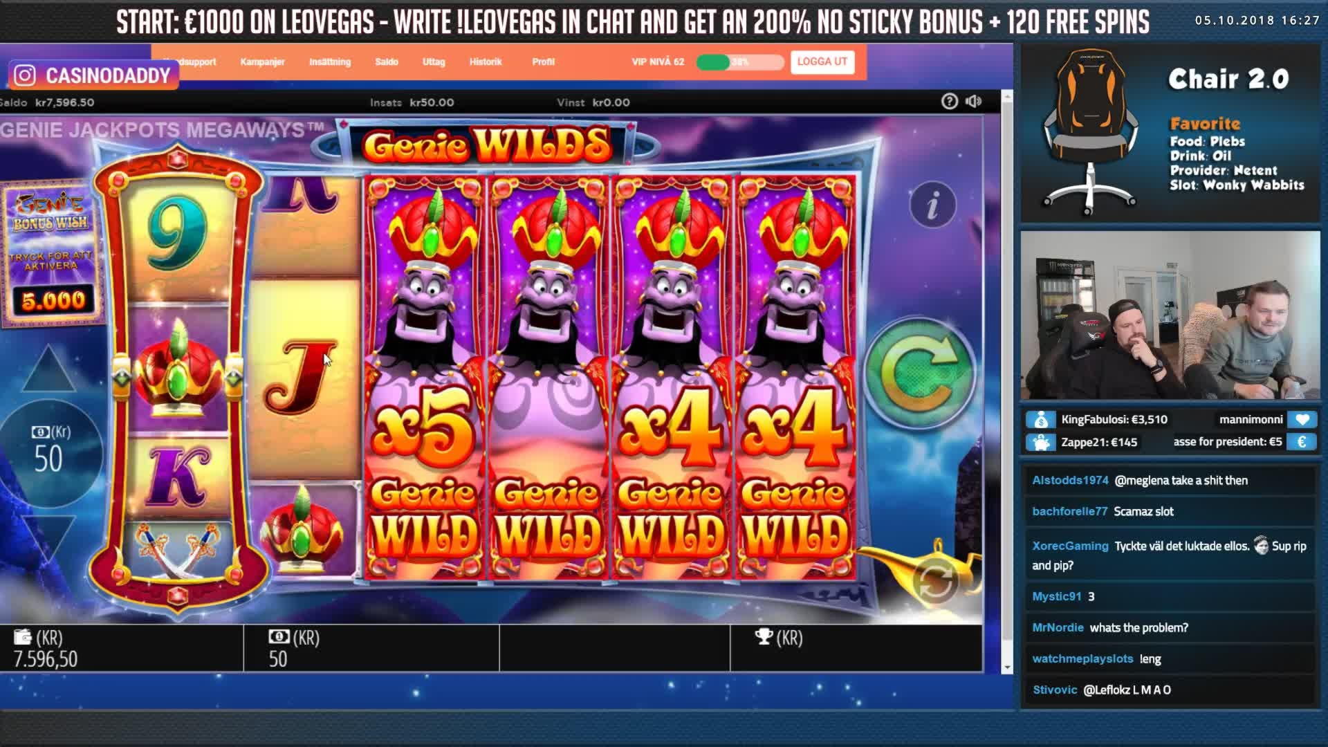 Eur 1060 No deposit bonus at Slots Million Casino