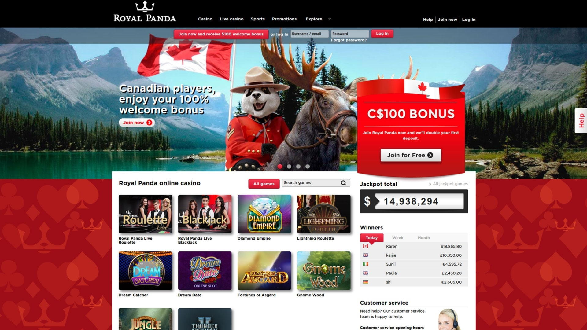 285% Match Bonus at Guts Casino