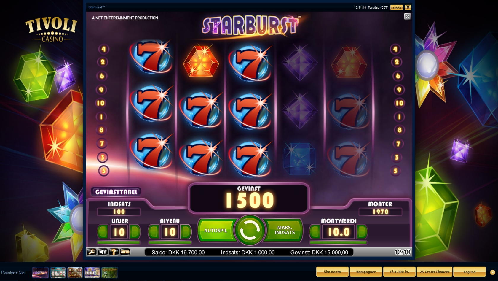 €65 Mobile freeroll slot tournament at Sloty Casino