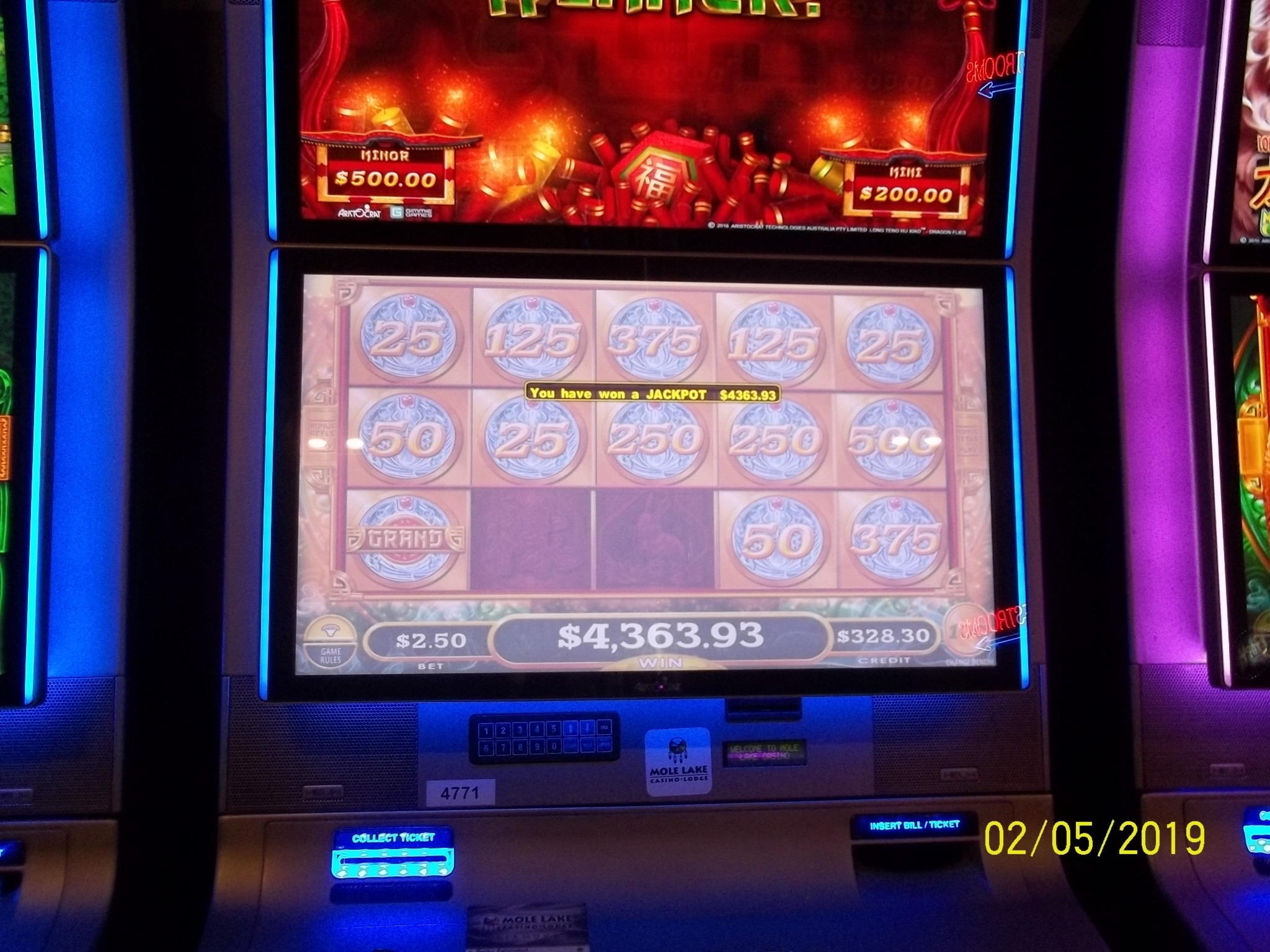 Eur 415 Casino chip at Dunder Casino