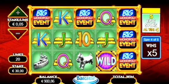 270 Free spins no deposit casino at Betway Casino