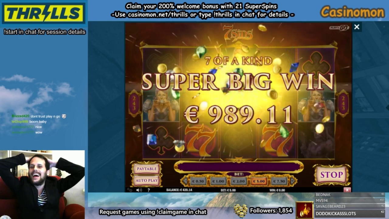 $85 Free Chip at Slotty Dubai Casino