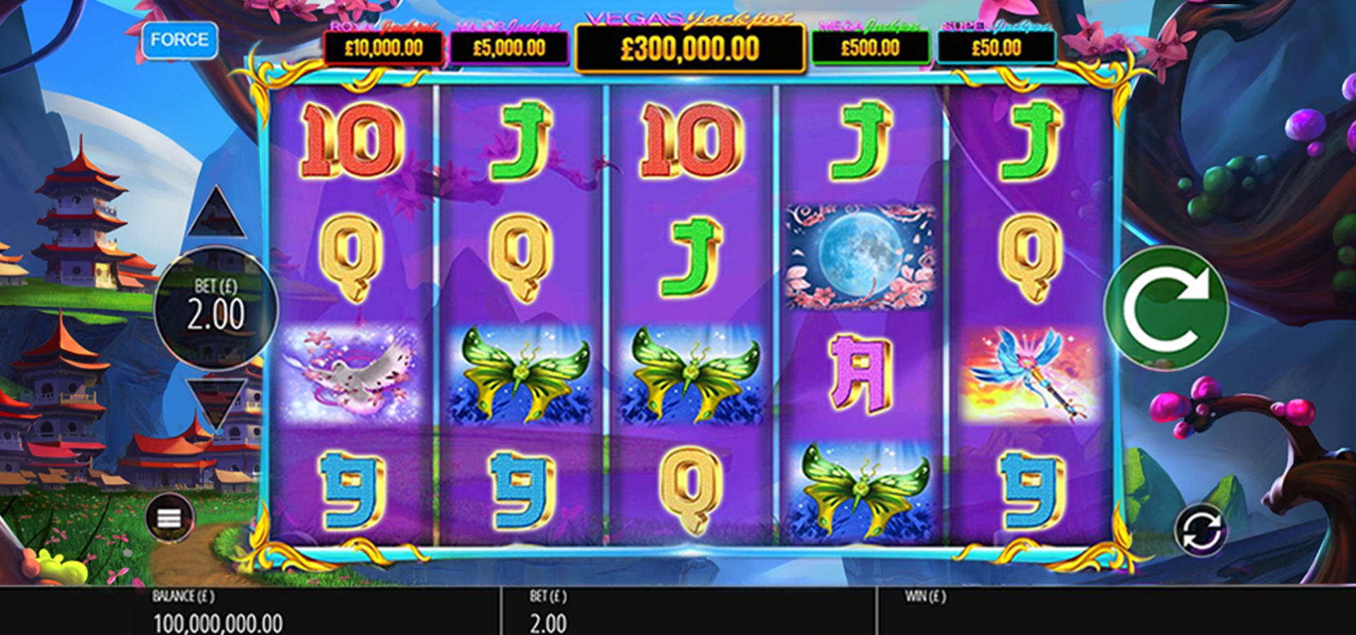 22 Trial Spins at Party Casino