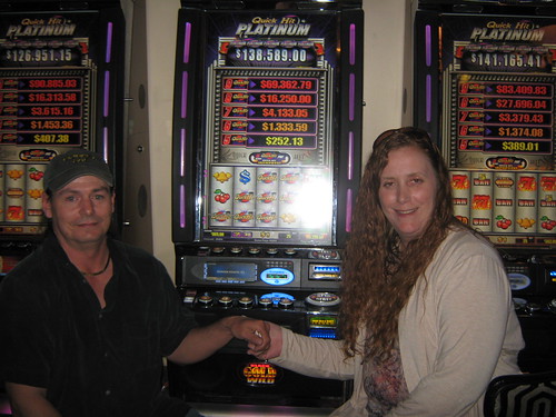 William K, $75,000 Jackpot Winner, at the Seminole Hard Rock Hotel & Casino Tampa