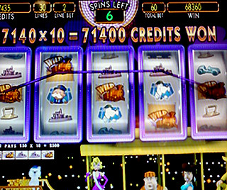 HUGE single spin win on Monopoly Jackpot Station Slot