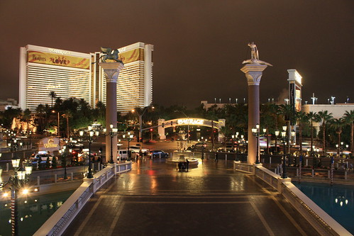 The Las Vegas Strip - night on the strip