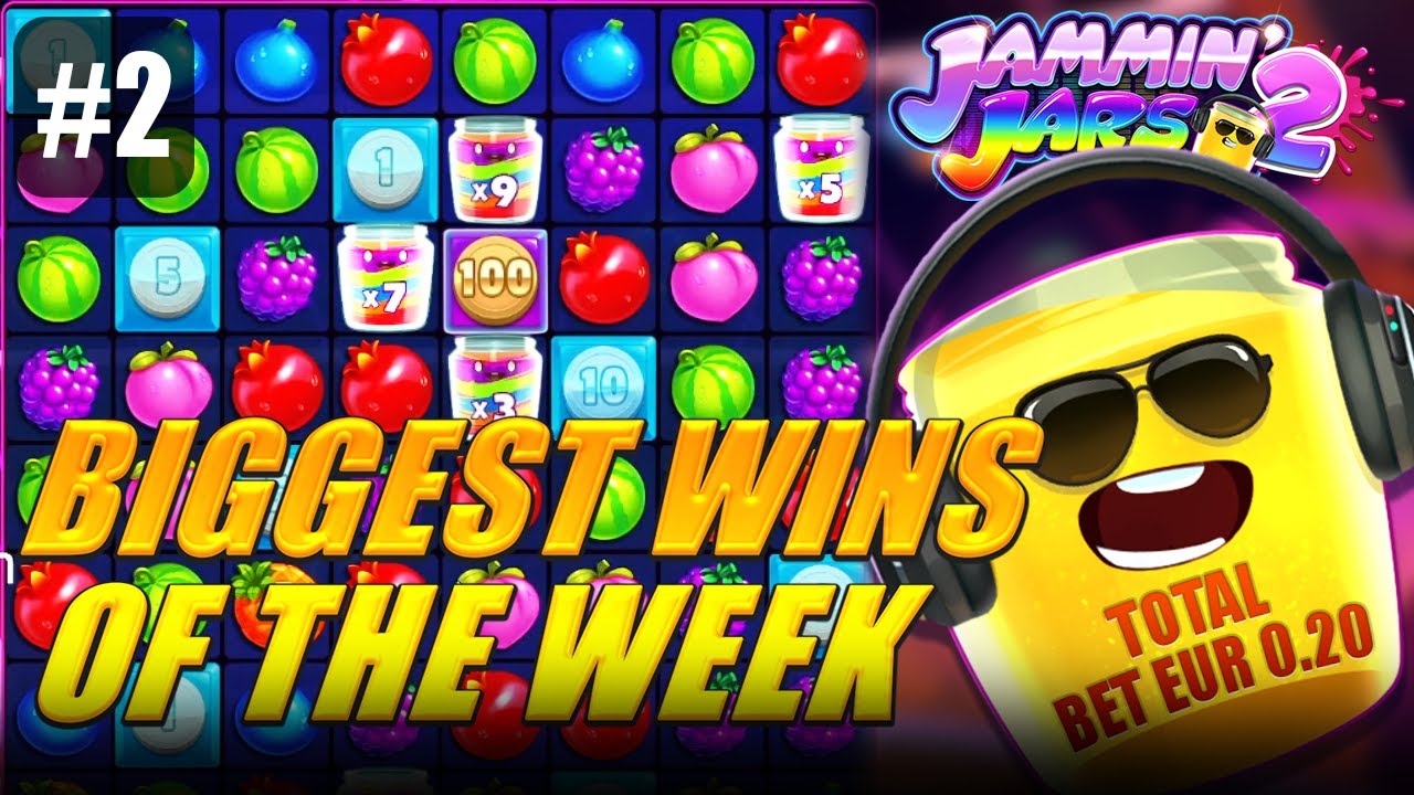 EPIC WIN at a low bat in JAMMIN JARS 2 | BIGGEST WINS OF THE WEEK #2