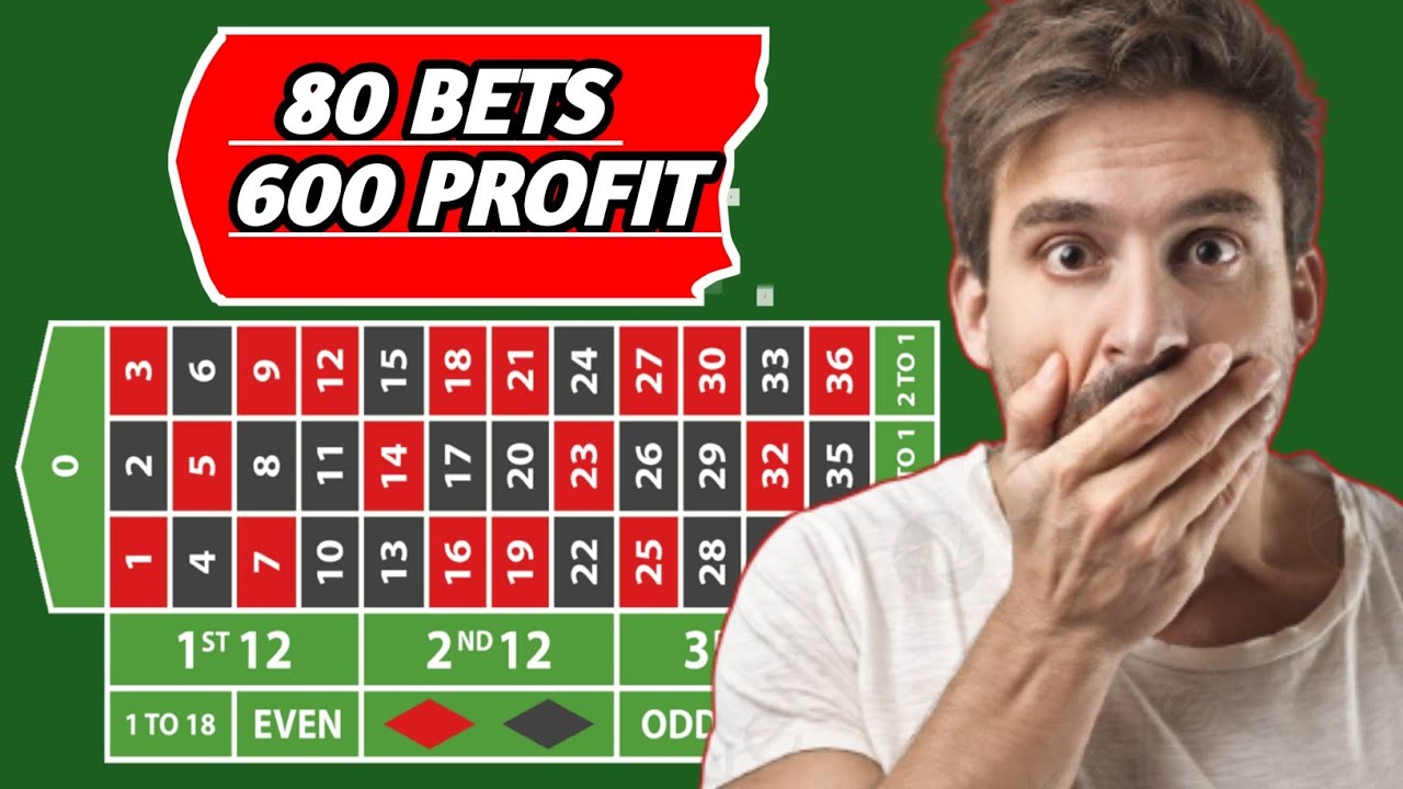 80 BETS 600 PROFIT ?? ROULETTE STRATEGY TO WIN / ROULETTE TRICKS #MONEY #Canadian Online Casino #VIRAL