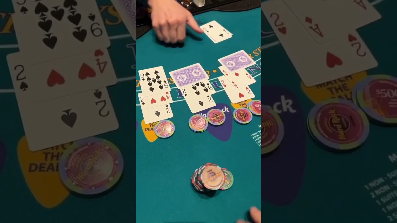 Blackjack| 3 games in 1 game win $5000 dollars #shorts #blackjack #Canadian Casino