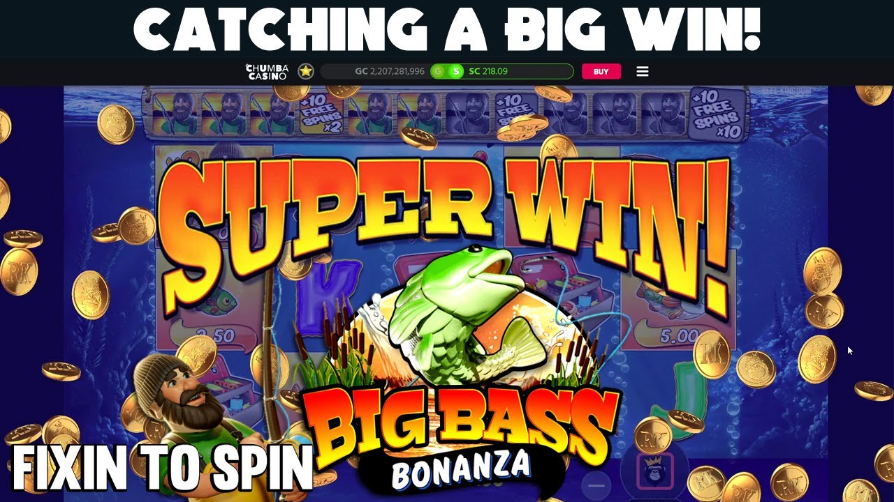 CATCHING a BIG WIN! ⫸ BIG BASS BONANZA ? Chumba Canadian Casino