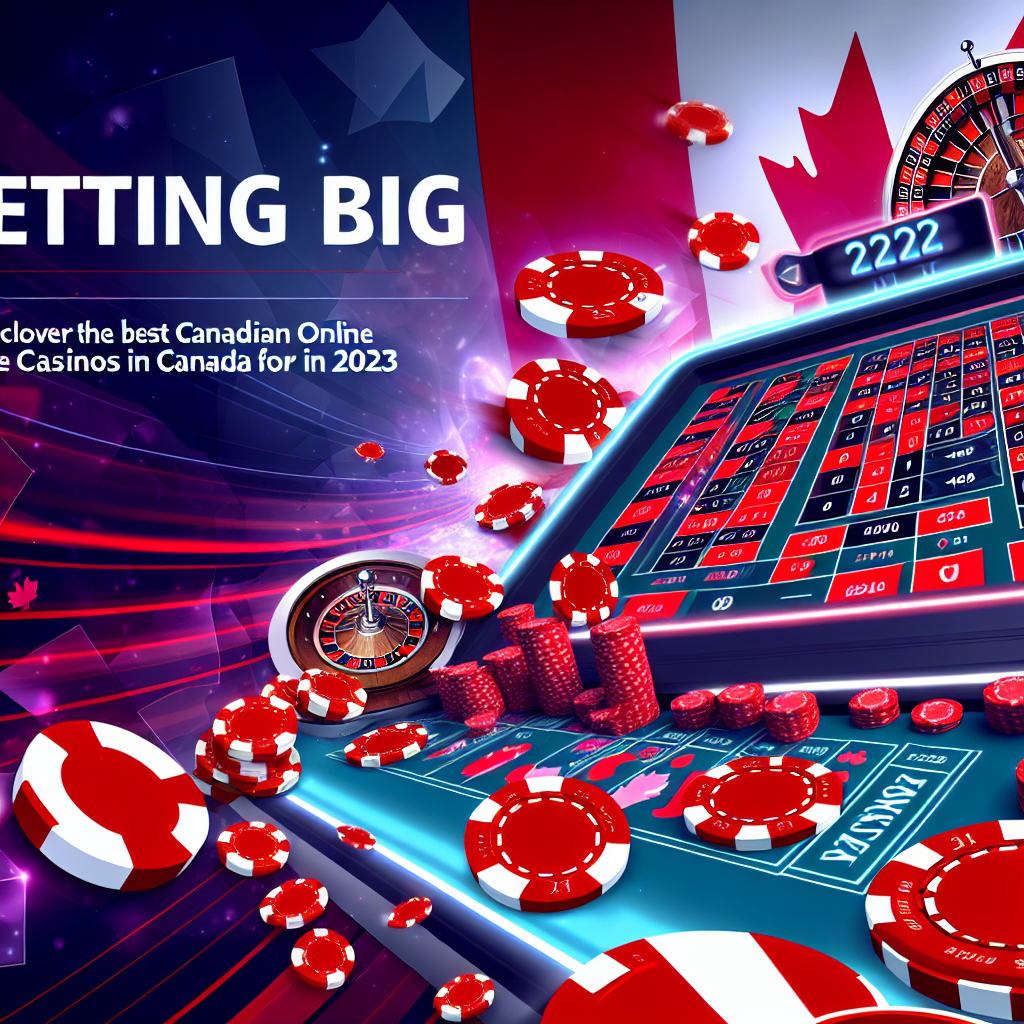 Betting Big: Discover the Best Online Canadian Online Casinos in Canada for 2023