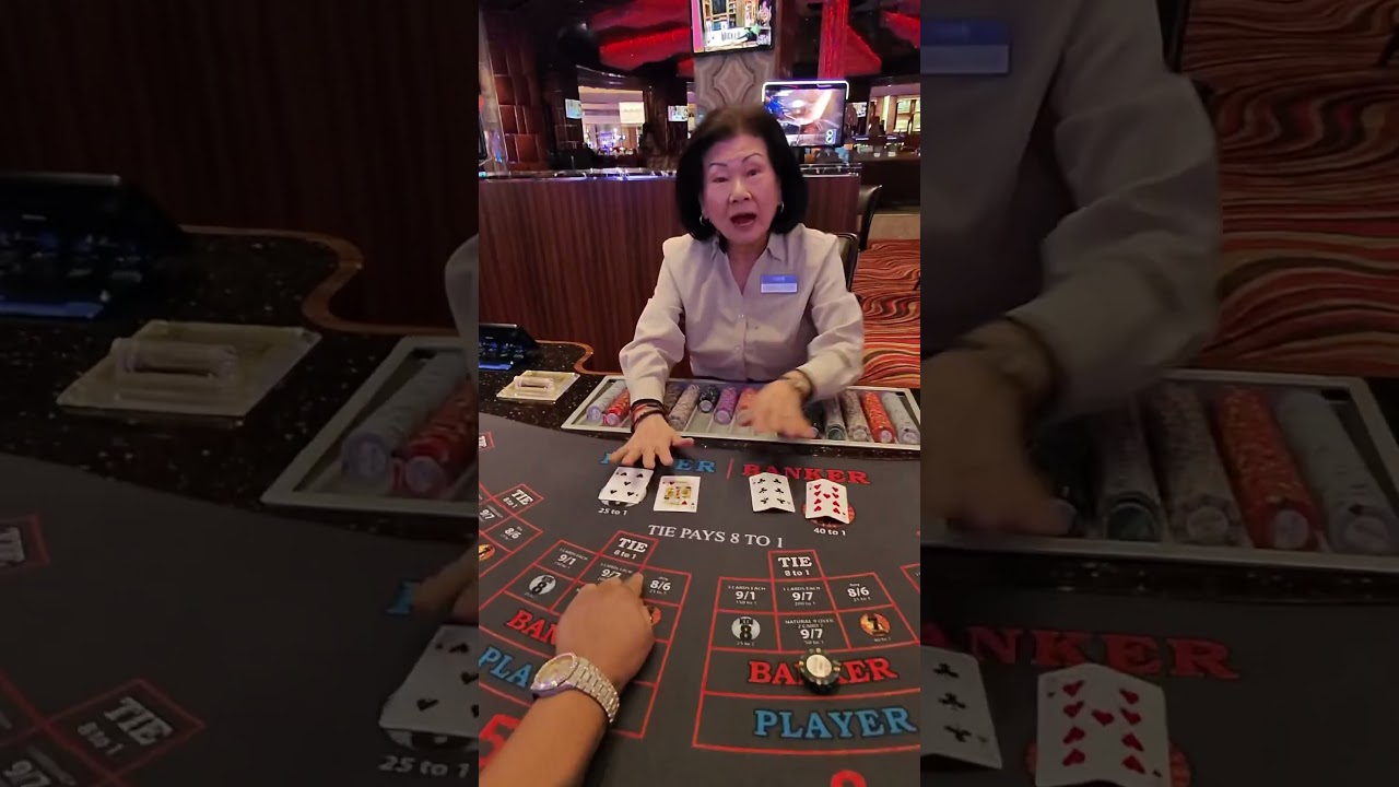あ $500 バカラの手と私たちはそれを逃しました 200-1 大きな勝利のボーナス