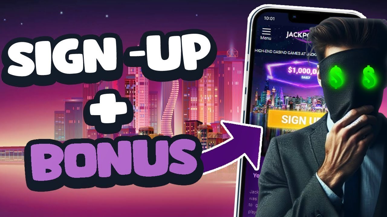 Ako sa zaregistrovať a získať svoj veľký výherný bonus v kasíne JackpotCity